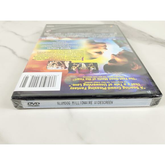 Movie Slumdog Millionaire DVD New Sealed India 2009 Dolby Digital - Picture 10 of 10